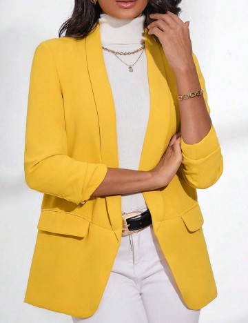 Blazer SHEIN, galben