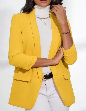 Blazer SHEIN, galben