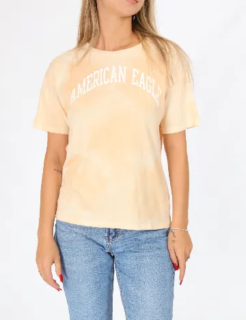 Tricou American Eagle, piersica Portocaliu