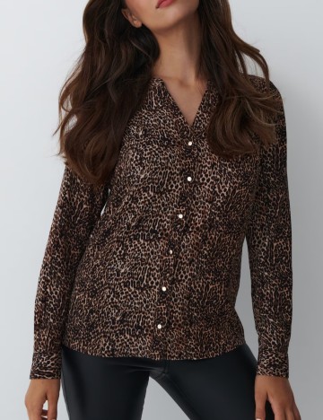 Camasa Mohito, animal print