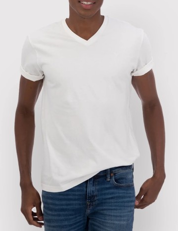 Tricou American Eagle, alb