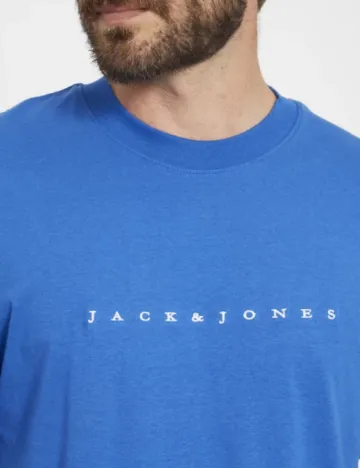 Tricou Jack&Jones, albastru Albastru