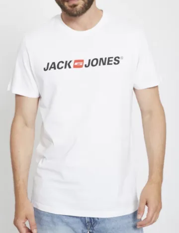 Tricou Jack&Jones, alb Alb
