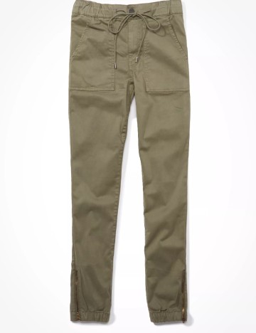 Pantaloni American Eagle, verde