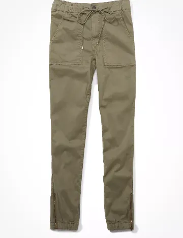 Pantaloni American Eagle, verde Verde