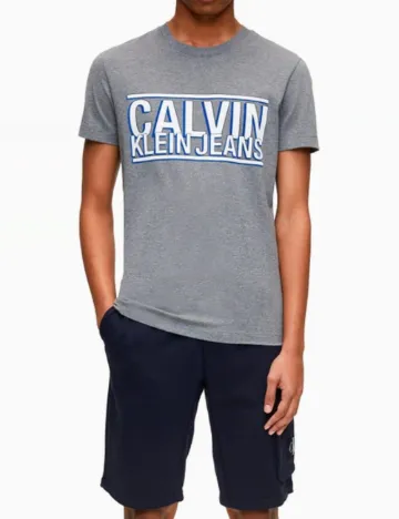 Tricou Calvin Klein Jeans, gri Gri