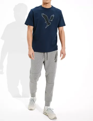 Tricou American Eagle, bleumarin inchis Albastru