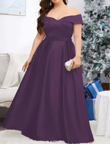 Rochie lunga SHEIN CURVE, mov