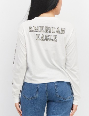 Bluza American Eagle, alb