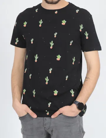 Tricou Reserved, negru