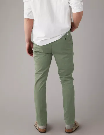 Pantaloni American Eagle, verde Verde
