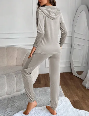 Pijama Mirano, gri Gri