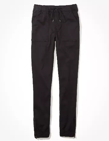 Pantaloni American Eagle, negru Negru