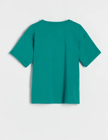 Tricou Reserved, verde Verde
