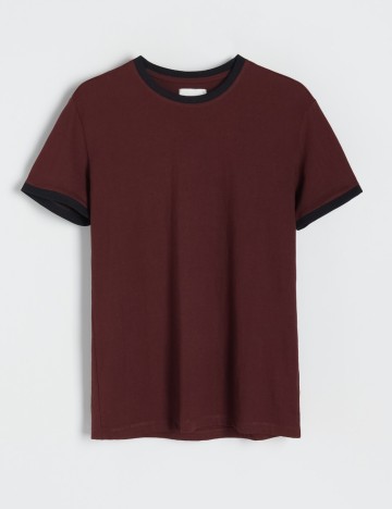 Tricou Reserved, visiniu