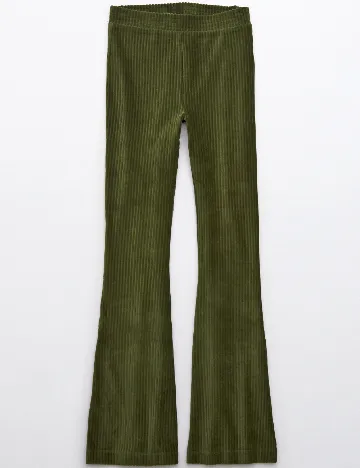 Pantaloni Aerie, verde Verde