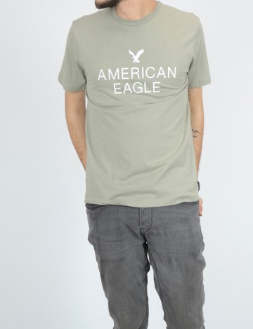 Tricou American Eagle, verde