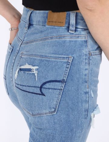 Blugi American Eagle, bleu