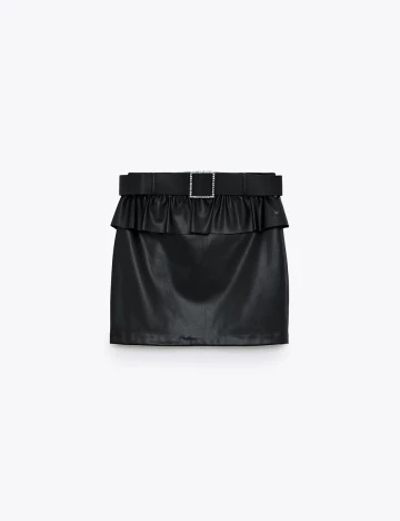 Fusta Zara, negru