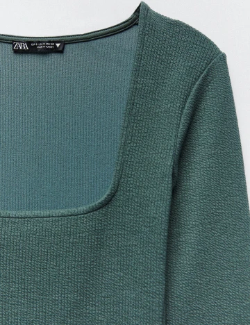 Rochie Zara, verde inchis Verde