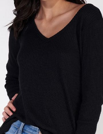 Bluza American Eagle, negru