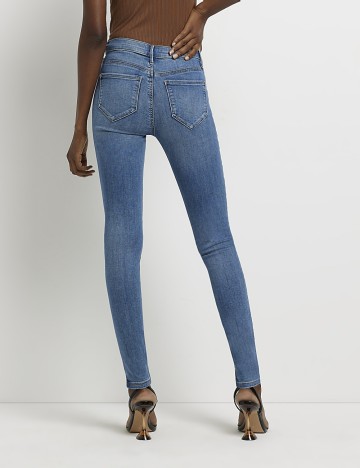 Blugi River Island, albastru