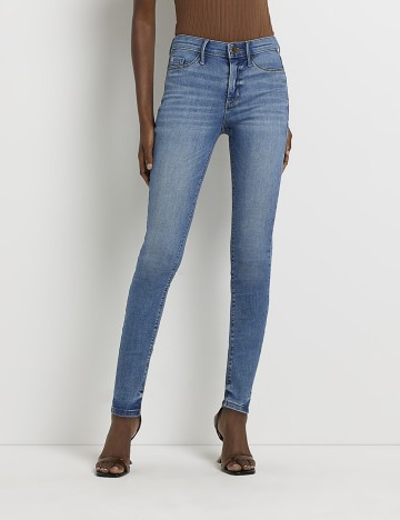 Blugi River Island, albastru