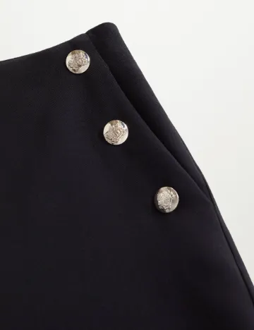 Pantaloni Mango, negru