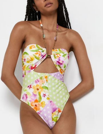 Costum de baie River Island, floral