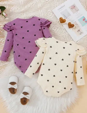 Set body Shein Kids, crem/mov