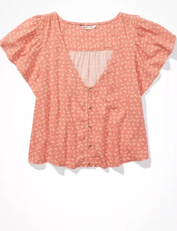 Bluza American Eagle, somon Roz