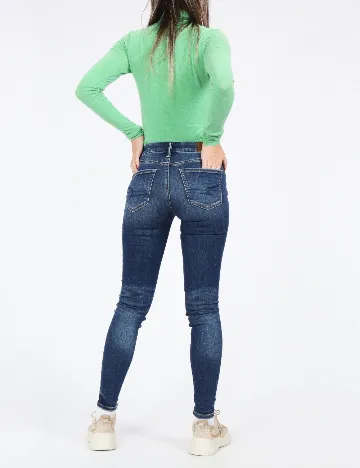 Blugi American Eagle, bleumarin Albastru