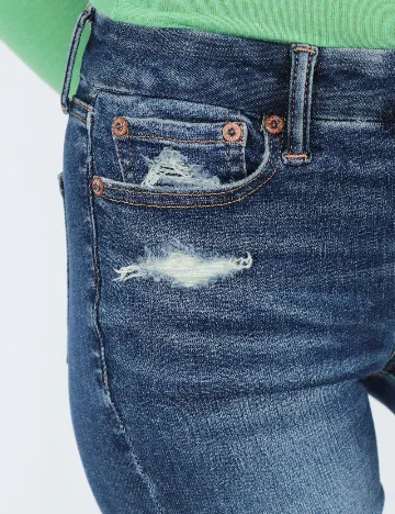 Blugi American Eagle, bleumarin Albastru