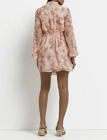 Rochie scurta River Island, roz