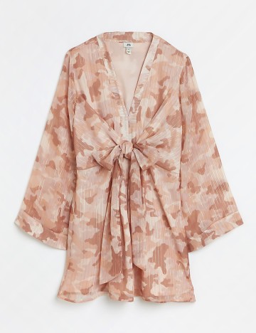 Rochie scurta River Island, roz