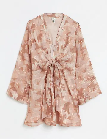 Rochie scurta River Island, roz