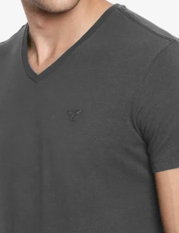 Tricou American Eagle, gri