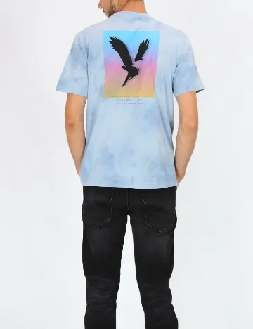 Tricou American Eagle, albastru Albastru