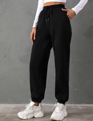 Pantaloni SHEIN, negru