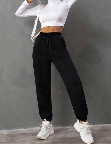 Pantaloni SHEIN, negru