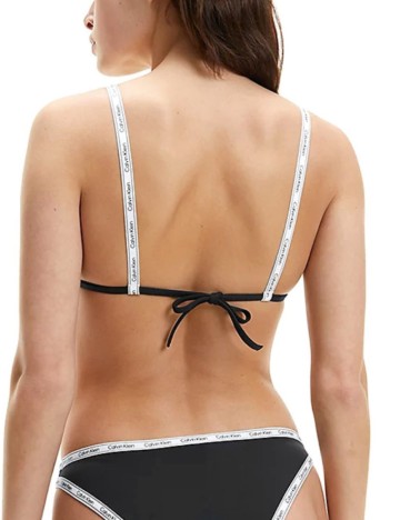 Sutien de baie Calvin Klein, negru