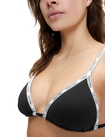 Sutien de baie Calvin Klein, negru