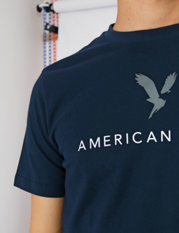 Tricou American Eagle, bleumarin