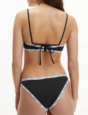 Sutien de baie Calvin Klein, negru