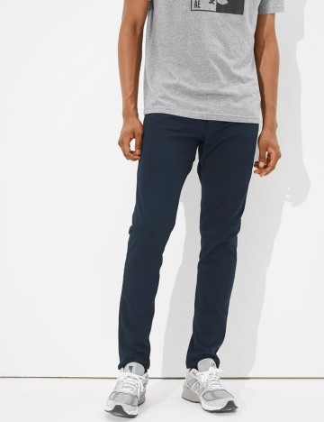 Pantaloni American Eagle, bleumarin