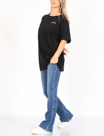 Tricou Oversize American Eagle, negru