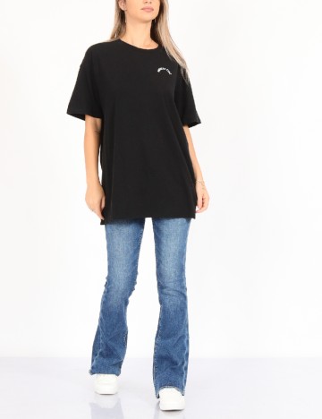 Tricou Oversize American Eagle, negru