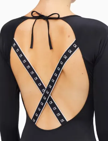 Costum de baie Calvin Klein, negru