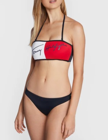 Bustiera de baie Tommy Hilfiger, mix culori