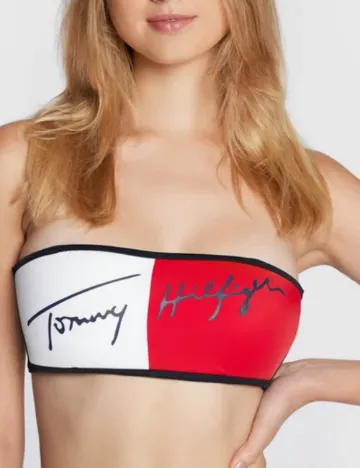 Bustiera de baie Tommy Hilfiger, mix culori